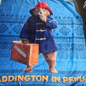 Blue Paddington Bear Blanket 5/$15